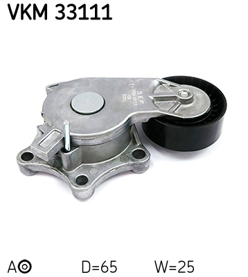 Belt Tensioner, V-ribbed belt - VKM 33111 SKF